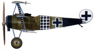 Боевое применение трипланов Fokker Dr I в Первой Мировой войне Боевое применение трипланов Fokker Dr I в Первой Мировой войне