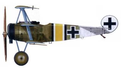 Боевое применение трипланов Fokker Dr I в Первой Мировой войне Боевое применение трипланов Fokker Dr I в Первой Мировой войне