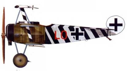 Боевое применение трипланов Fokker Dr I в Первой Мировой войне Боевое применение трипланов Fokker Dr I в Первой Мировой войне