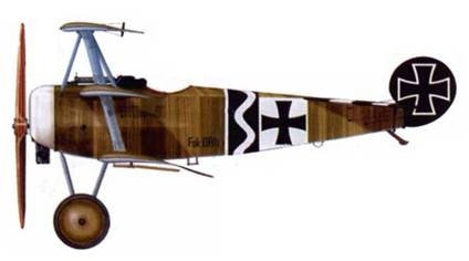 Боевое применение трипланов Fokker Dr I в Первой Мировой войне Боевое применение трипланов Fokker Dr I в Первой Мировой войне