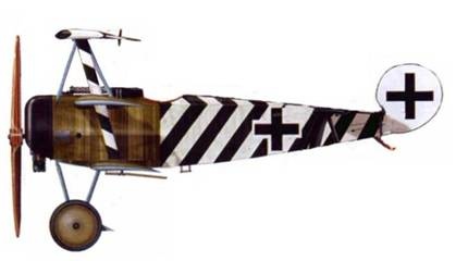 Боевое применение трипланов Fokker Dr I в Первой Мировой войне Боевое применение трипланов Fokker Dr I в Первой Мировой войне