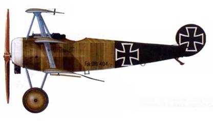 Боевое применение трипланов Fokker Dr I в Первой Мировой войне Боевое применение трипланов Fokker Dr I в Первой Мировой войне