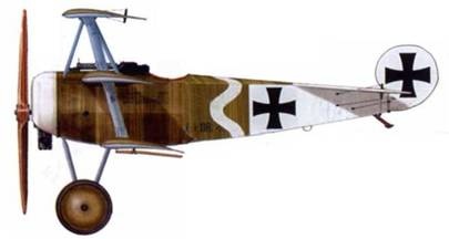 Боевое применение трипланов Fokker Dr I в Первой Мировой войне Боевое применение трипланов Fokker Dr I в Первой Мировой войне