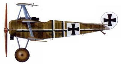 Боевое применение трипланов Fokker Dr I в Первой Мировой войне Боевое применение трипланов Fokker Dr I в Первой Мировой войне