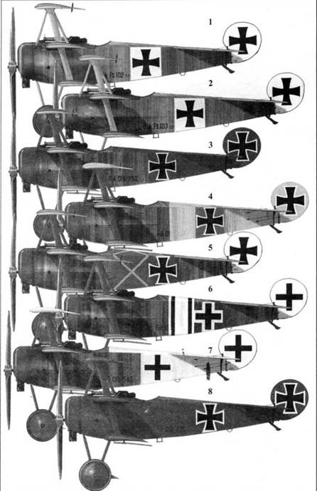 Боевое применение трипланов Fokker Dr I в Первой Мировой войне Боевое применение трипланов Fokker Dr I в Первой Мировой войне