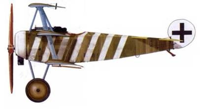 Боевое применение трипланов Fokker Dr I в Первой Мировой войне Боевое применение трипланов Fokker Dr I в Первой Мировой войне