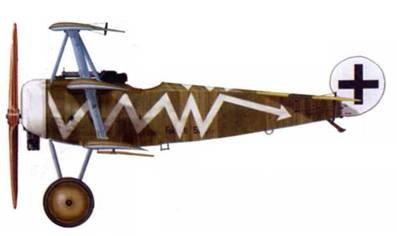 Боевое применение трипланов Fokker Dr I в Первой Мировой войне Боевое применение трипланов Fokker Dr I в Первой Мировой войне