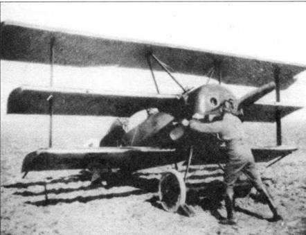Боевое применение трипланов Fokker Dr I в Первой Мировой войне Боевое применение трипланов Fokker Dr I в Первой Мировой войне