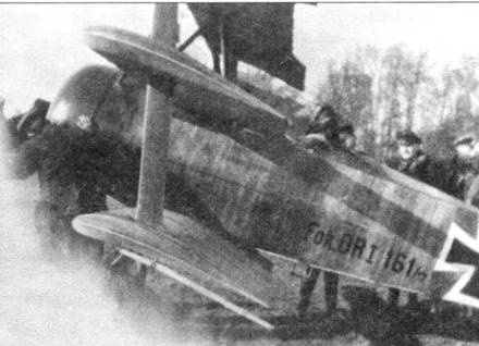 Боевое применение трипланов Fokker Dr I в Первой Мировой войне Боевое применение трипланов Fokker Dr I в Первой Мировой войне