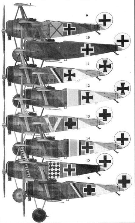 Боевое применение трипланов Fokker Dr I в Первой Мировой войне Боевое применение трипланов Fokker Dr I в Первой Мировой войне