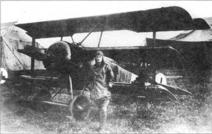Боевое применение трипланов Fokker Dr I в Первой Мировой войне Боевое применение трипланов Fokker Dr I в Первой Мировой войне