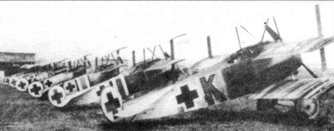 Боевое применение трипланов Fokker Dr I в Первой Мировой войне Боевое применение трипланов Fokker Dr I в Первой Мировой войне