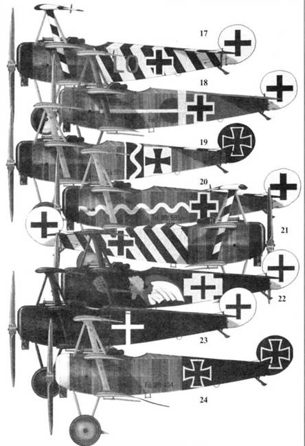 Боевое применение трипланов Fokker Dr I в Первой Мировой войне Боевое применение трипланов Fokker Dr I в Первой Мировой войне