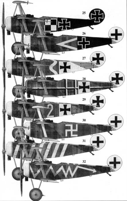 Боевое применение трипланов Fokker Dr I в Первой Мировой войне Боевое применение трипланов Fokker Dr I в Первой Мировой войне