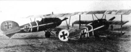 Боевое применение трипланов Fokker Dr I в Первой Мировой войне Боевое применение трипланов Fokker Dr I в Первой Мировой войне