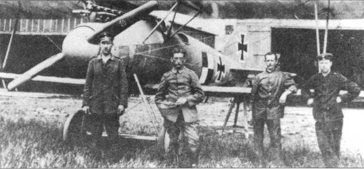Боевое применение германских истребителей Albatros в Первой мировой войне Боевое применение германских истребителей Albatros в Первой мировой войне
