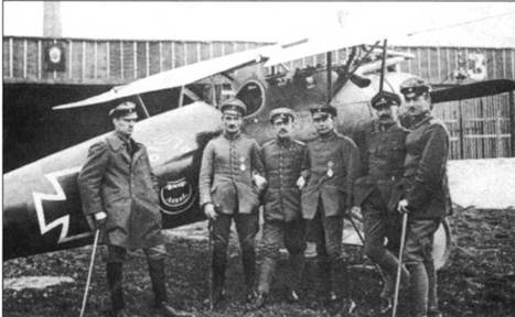 Боевое применение германских истребителей Albatros в Первой мировой войне Боевое применение германских истребителей Albatros в Первой мировой войне