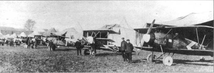 Боевое применение германских истребителей Albatros в Первой мировой войне Боевое применение германских истребителей Albatros в Первой мировой войне