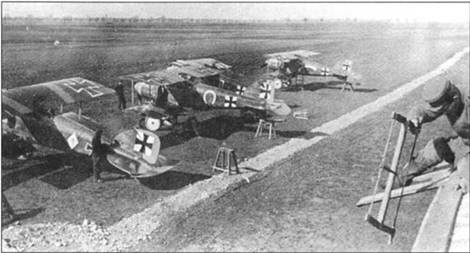 Боевое применение германских истребителей Albatros в Первой мировой войне Боевое применение германских истребителей Albatros в Первой мировой войне