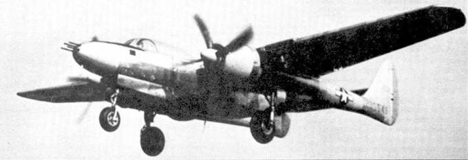 Nortrop P-61 BLack Widow. Тяжелый ночной истребитель США Nortrop P-61 BLack Widow. Тяжелый ночной истребитель США