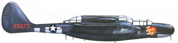 Nortrop P-61 BLack Widow. Тяжелый ночной истребитель США Nortrop P-61 BLack Widow. Тяжелый ночной истребитель США