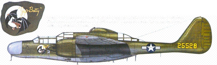 Nortrop P-61 BLack Widow. Тяжелый ночной истребитель США Nortrop P-61 BLack Widow. Тяжелый ночной истребитель США