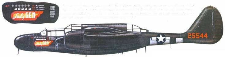 Nortrop P-61 BLack Widow. Тяжелый ночной истребитель США Nortrop P-61 BLack Widow. Тяжелый ночной истребитель США