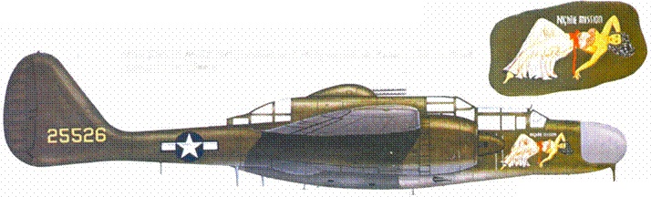 Nortrop P-61 BLack Widow. Тяжелый ночной истребитель США Nortrop P-61 BLack Widow. Тяжелый ночной истребитель США