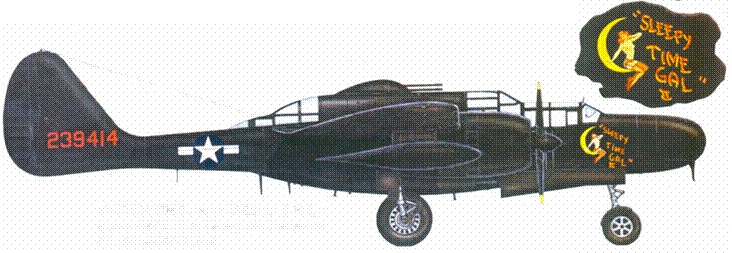 Nortrop P-61 BLack Widow. Тяжелый ночной истребитель США Nortrop P-61 BLack Widow. Тяжелый ночной истребитель США