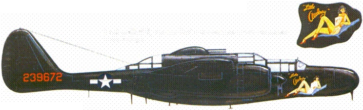 Nortrop P-61 BLack Widow. Тяжелый ночной истребитель США Nortrop P-61 BLack Widow. Тяжелый ночной истребитель США