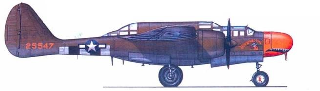 Nortrop P-61 BLack Widow. Тяжелый ночной истребитель США Nortrop P-61 BLack Widow. Тяжелый ночной истребитель США