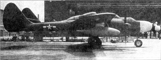 Nortrop P-61 BLack Widow. Тяжелый ночной истребитель США Nortrop P-61 BLack Widow. Тяжелый ночной истребитель США
