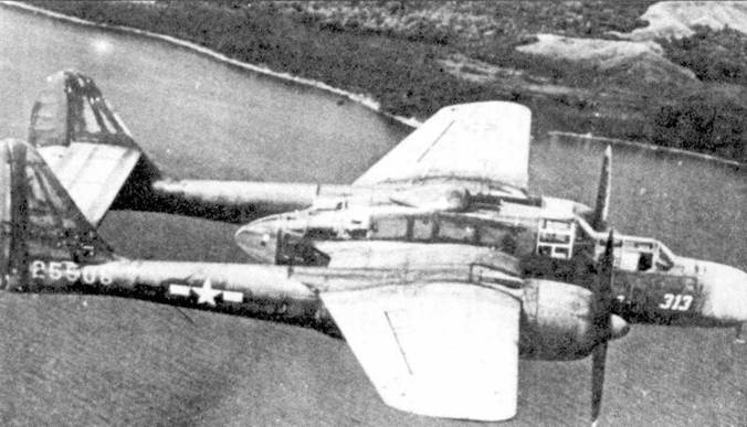 Nortrop P-61 BLack Widow. Тяжелый ночной истребитель США Nortrop P-61 BLack Widow. Тяжелый ночной истребитель США