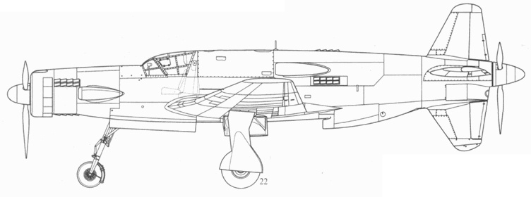 Do 335 «Pfeil». Самый быстный поршневой истребитель. Часть Do 335 «Pfeil». Самый быстный поршневой истребитель. Часть