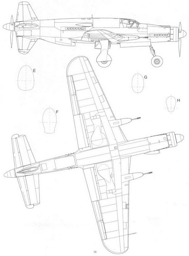 Do 335 «Pfeil». Самый быстный поршневой истребитель. Часть Do 335 «Pfeil». Самый быстный поршневой истребитель. Часть