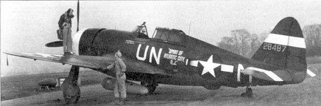 Р-47 «Thunderbolt» Тяжелый истребитель США Р-47 «Thunderbolt» Тяжелый истребитель США