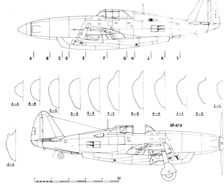 Р-47 «Thunderbolt» Тяжелый истребитель США Р-47 «Thunderbolt» Тяжелый истребитель США