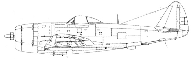 Р-47 «Thunderbolt» Тяжелый истребитель США Р-47 «Thunderbolt» Тяжелый истребитель США