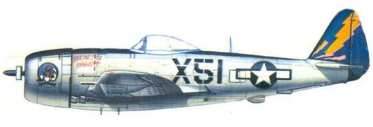 Р-47 «Thunderbolt» Тяжелый истребитель США Р-47 «Thunderbolt» Тяжелый истребитель США