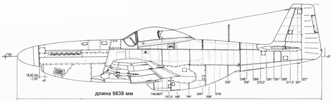 Р-51 Mustang – техническое описание и боевое применение Р-51 Mustang – техническое описание и боевое применение