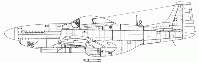 Р-51 Mustang – техническое описание и боевое применение Р-51 Mustang – техническое описание и боевое применение