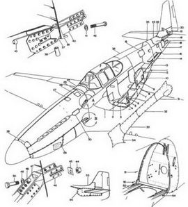Р-51 Mustang – техническое описание и боевое применение Р-51 Mustang – техническое описание и боевое применение