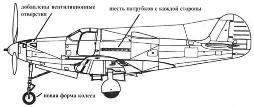 Р-39 Airacobra. Модификации и детали конструкции Р-39 Airacobra. Модификации и детали конструкции