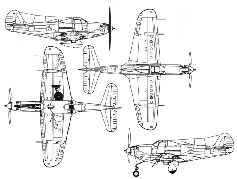 Р-39 Airacobra. Модификации и детали конструкции Р-39 Airacobra. Модификации и детали конструкции