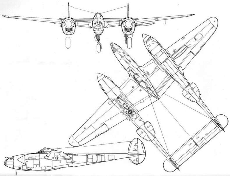 Р-38 Lightning Фотоархив Р-38 Lightning Фотоархив
