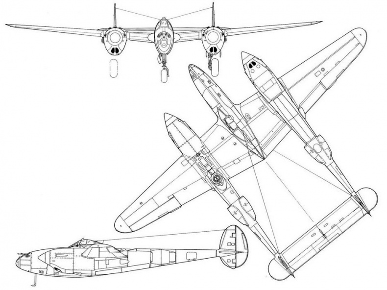 Р-38 Lightning Фотоархив Р-38 Lightning Фотоархив