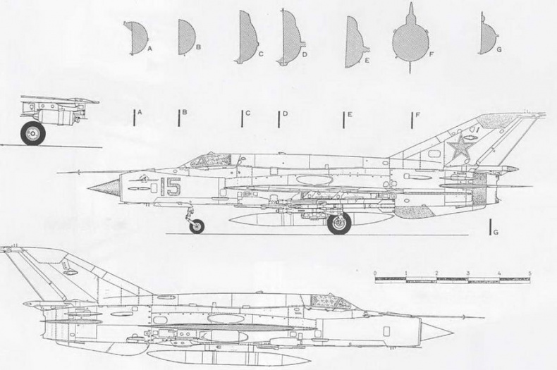 МиГ-21. Особенности модификаций и детали конструкции. Часть МиГ-21. Особенности модификаций и детали конструкции. Часть