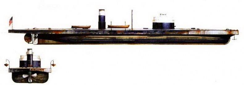 Мониторы северян, 1861–1865 Мониторы северян, 1861–1865