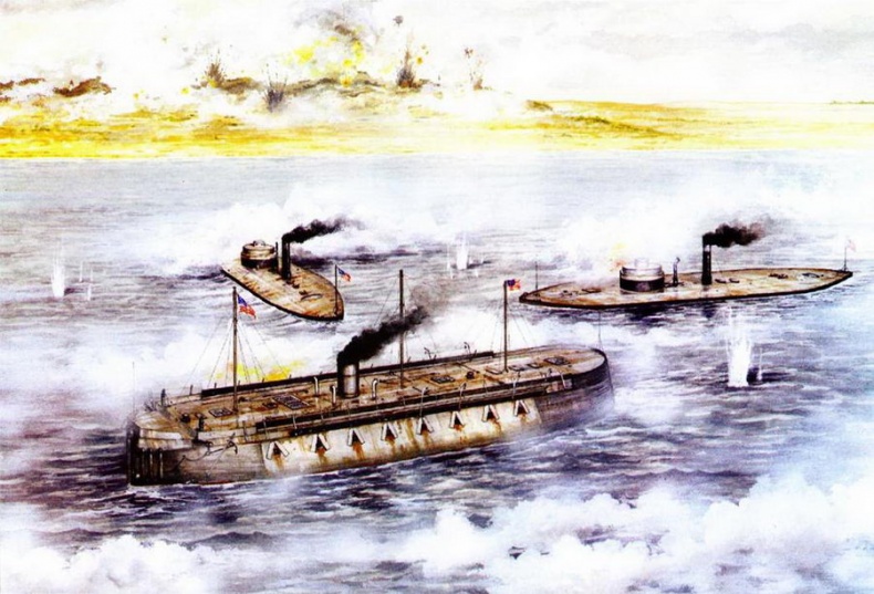 Мониторы северян, 1861–1865 Мониторы северян, 1861–1865