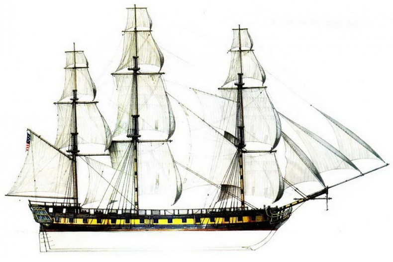 Американские фрегаты, 1794–1826 Американские фрегаты, 1794–1826